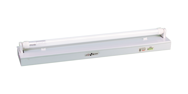 LED 2FT Single Emergency Batten Bare